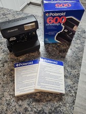 Polaroid 600 One Step Instant Film Camera In Original Box 2 Packs Expired Film