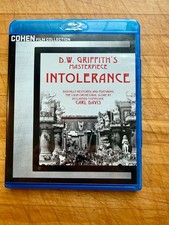 Intolerance Blu-ray D.W. Griffith Cohen Film Collection; Like New