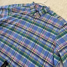 Polo Ralph Lauren Plaid Oxford Button Down Mulit Colored Shirt Men  s Size 4XB