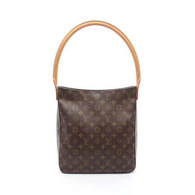 Louis Vuitton GM Shoulder Bag Brown PVC #RCB919