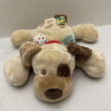 Taggies Buddy Puppy Dog Plush 11  Baby Lovey Mary Meyers Stuffed Animal