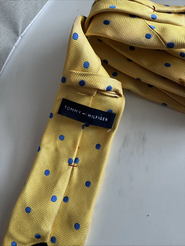 Tommy Hilfiger男式100%真丝领带 — 第 3/3 张图片