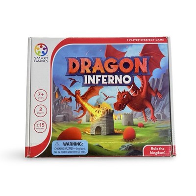Dragon Inferno By Smart Games 2 Player Family Board Game Complete Excellent Cond