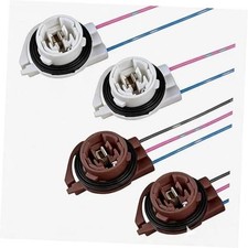 4Pcs 3156 3157 Pre-Wired Tail Light Harness Sockets, Car Led Bulb Light Socket