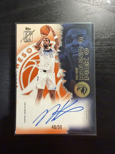2025 Topps Signature Naz Reid Gold (RAW)