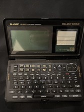 Sharp Wizard OZ-8200S 128kb Electronic Organizer - Untested - FOR PARTS ONLY