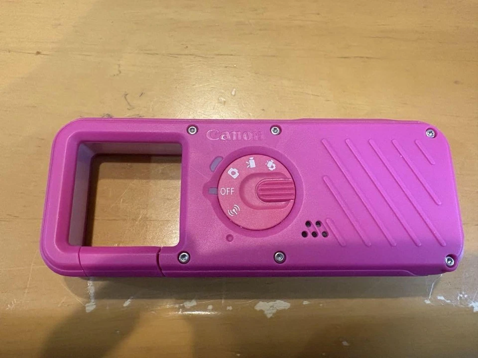 Canon iNSPiC REC FV-100 Digital Camera Pink Waterproof Outdoor Action Cam NEW - Image 3 of 4