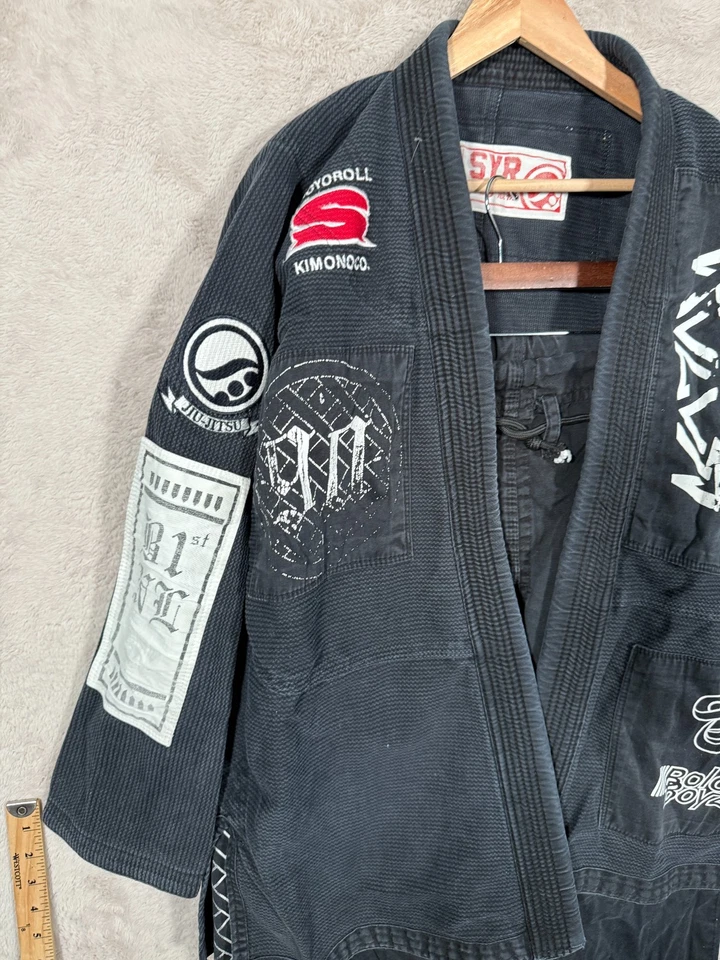 Shoyoroll Lote 32 “Beast” GI Negro A2 Jiu Jitsu Bjj Foto 4 de 4