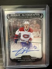 2022-23 O-Pee-Chee Platinum RC Autograph Rainbow #RAX Arber Xhekaj - Canadiens