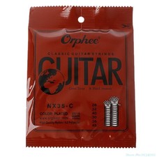 Set of 3 Orphee Classical Guitar Strings Hard tension, 6pcs/Pack