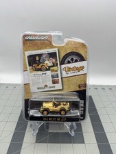 1945 Willys MB Jeep The Universal Jeep Vintage Ad Cars Greenlight 1:64 Die-cast