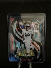 2024 Panini Select - Premier Level Travon Walker #197 Black & Red Shock Prizm