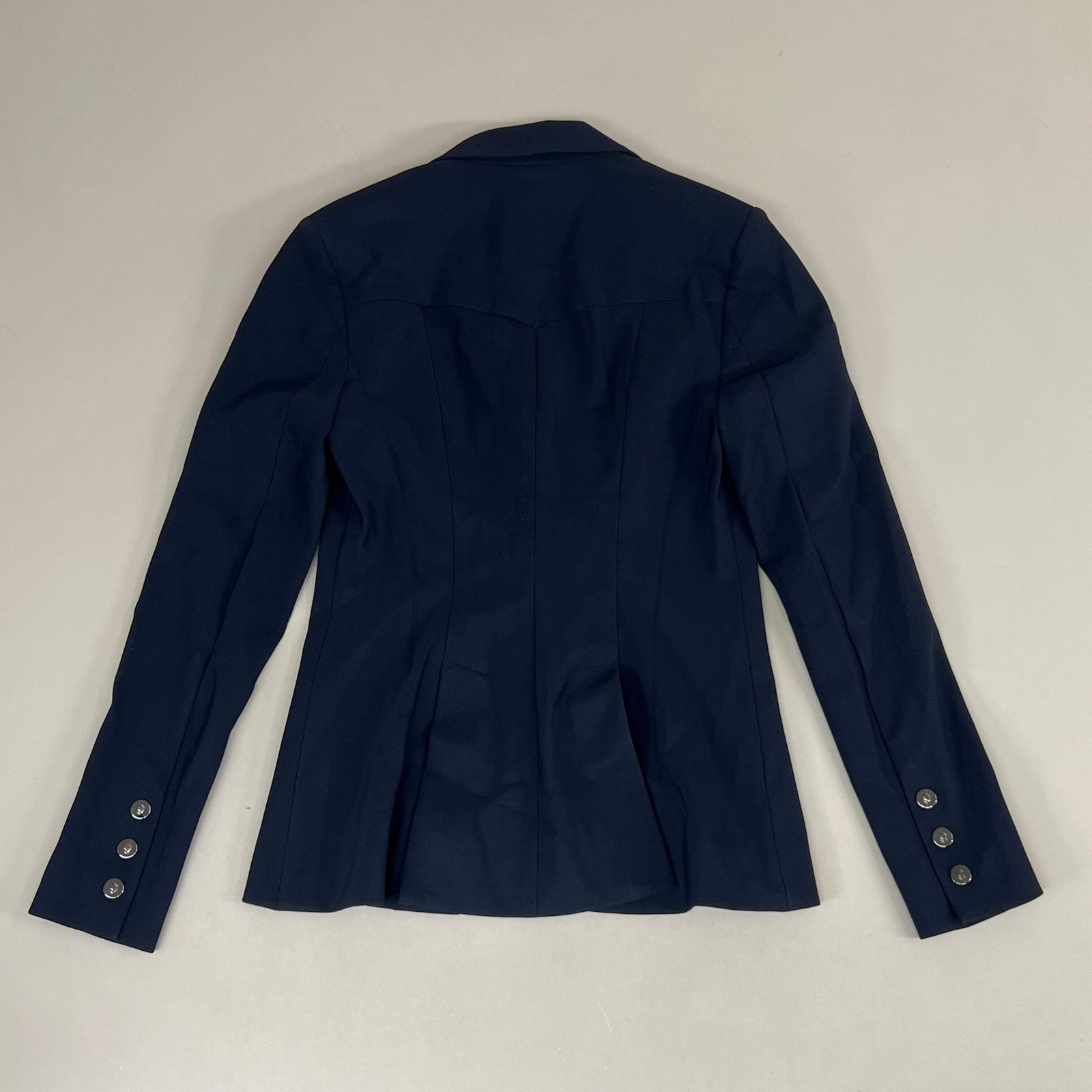 SAMSHIELD Olympe IV Equestrian Riding Jacket Women’s Sz US 6, UK 8, FR 36 Navy B