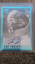 2021 Leaf Memories - 1960 Base Autographs Pat Freiermuth #BW-PF1 Platinum...