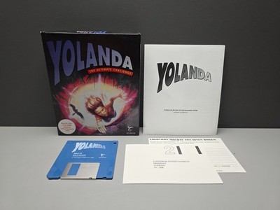 YOLANDA THE ULTIMATE CHALLENGE ATARI ST OVP BOXED SELTEN RAR
