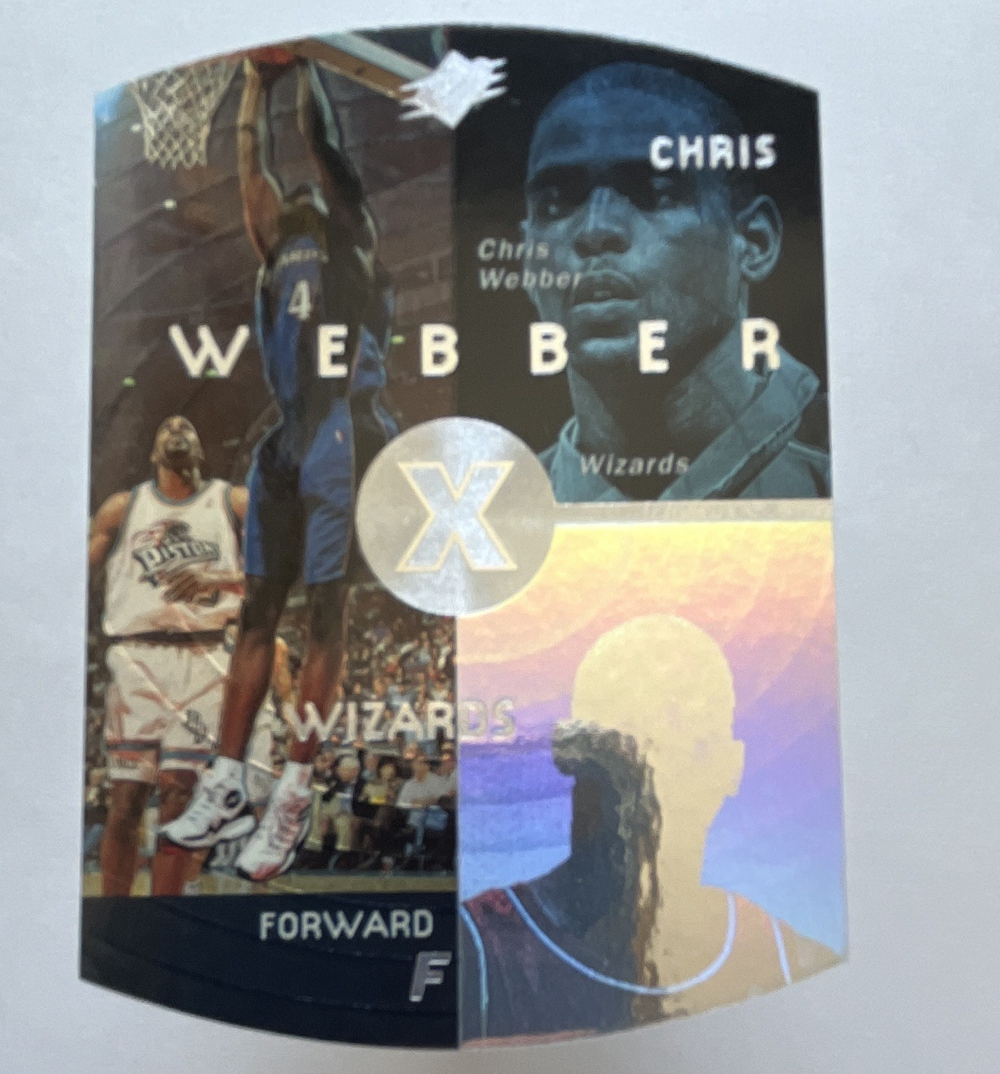 Upper Deck 1996-97 SPx Chris Webber Insert #X29 Washington Wizards NBA