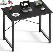 DUMOS 32 Inch Office Small Computer Desk Modern Simple Style Writing Study Work