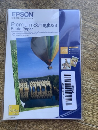 EPSON Premium Semigloss Photo Paper - over 15 Sheets left in pack of Photo paper - 第 1/7 張圖片