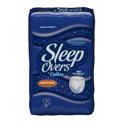Cuties SleepOvers L/XL Overnight Underpants