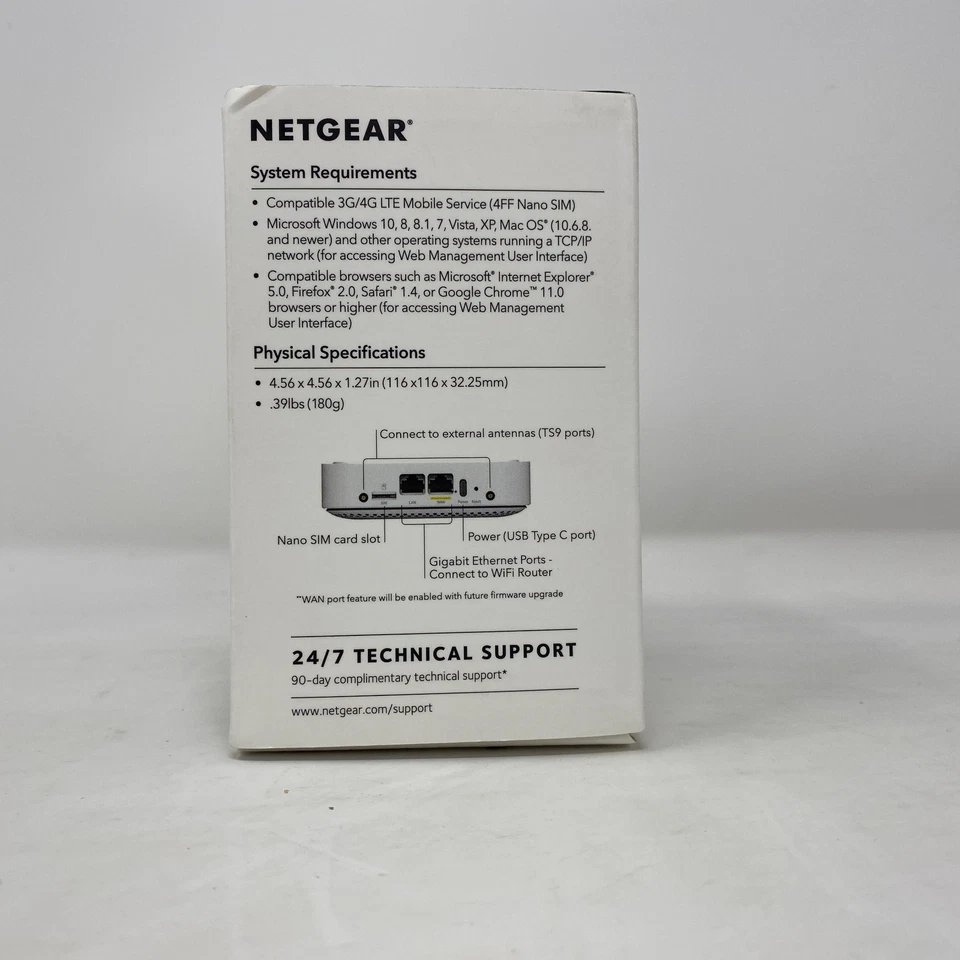 Netgear LM1200 4G LTE  Modem - AT&T Verizon T-Mobile - SEALED - Image 4 of 4