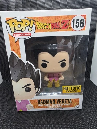 Funko Pop! Animation Dragon Ball Z Badman Vegeta Hot Topic Exclusive #158