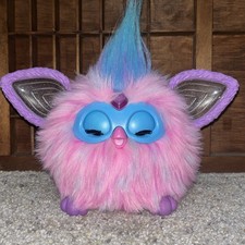 Juguete interactivo Hasbro Furby algodón caramelo rosa 2023~sin accesorios~se envía al día siguiente