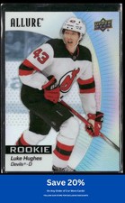 Luke Hughes Rookie 2023-24 Upper Deck Allure #139 New Jersey Devils BD5
