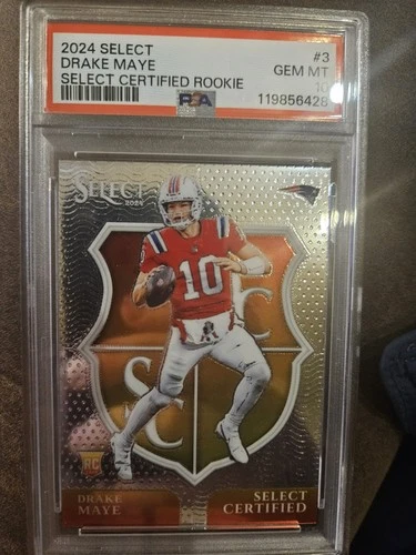2024 Select Certified RC Drake Maye PSA 10!