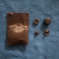 Harley-Davidson Black Rubber Replacement Snap Button