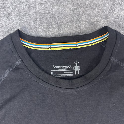 Smartwool Shirt Mens Small Merino 150 Wool Lightweight Athletic SW016041 F20 - Picture 2 of 10