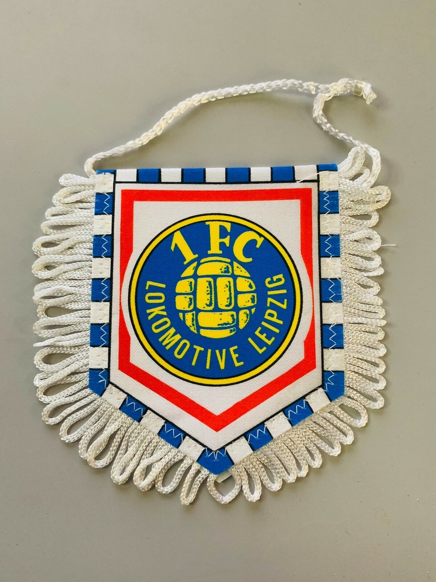 Fanion Vintage Locomotive FC Leipzig - Supporteur Football - État Occasion