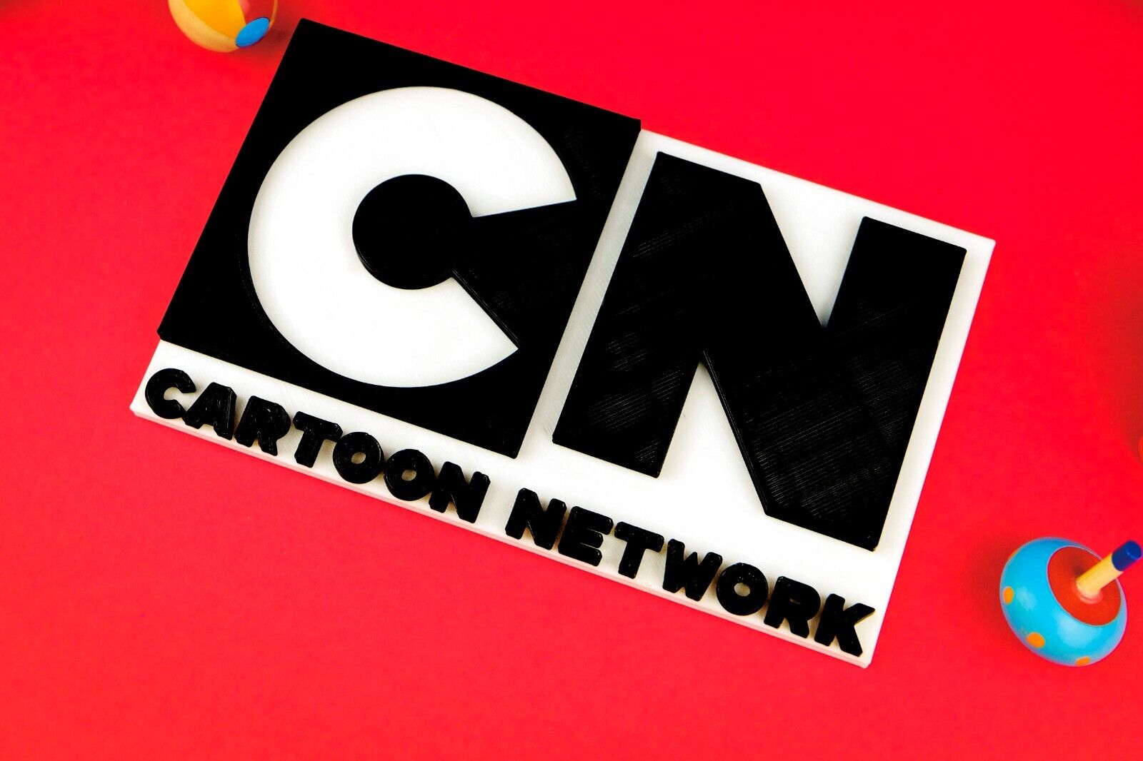 CARTOON NETWORK LOGO 1X2 FRIDGE MAGNET* CN AMERICAN TV CABLE NETWORK KIDS  TEENS