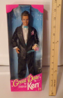 LOOK MATTEL 14837 GREAT DATE KEN DOLL NIB | eBay