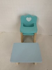 KidKraft Majestuosa Mansión Madera Casa de Muñecas Muebles Silla Alta Mesa Pequeña