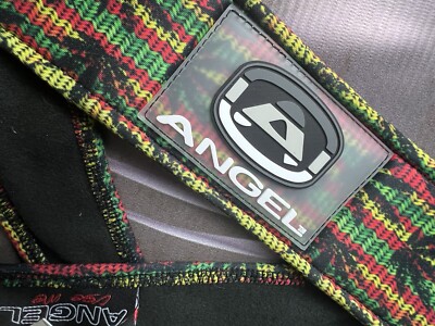 *New Oldstock* Angel Bunkerking Rasta Paintball Headband - Vintage - Padded