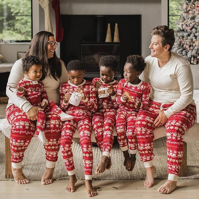 Christmas Pajamas For Family Burt's Bees Family Christmas PJs
