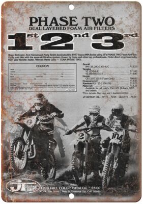 Reproduction Racing Sign JT Racing USA Motorcycle Reproduction Metal Sign A458 | eBay