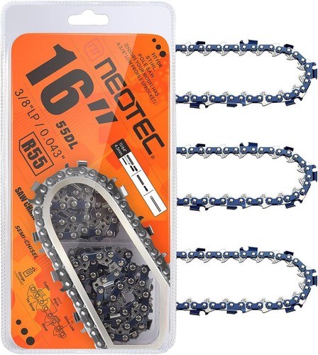 90PX055G Oregon Semi-Chisel Chainsaw Chain 3/8 Lo-Pro 55DL .043 Gauge - Foto 7