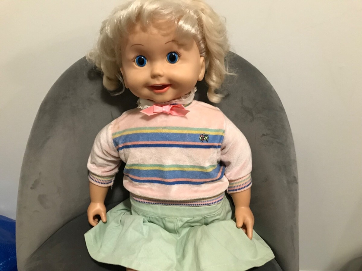 Vintage Playmates toys 1985 Cricket Cassette Tape Player Doll