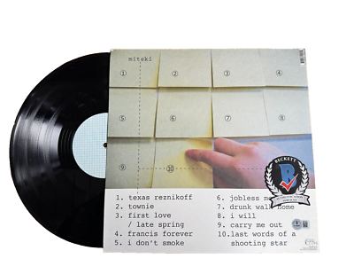 MITSKI SIGNED BURY ME AT MAKE OUT CREEK BLACK VINYL LP AUTOGRAPH