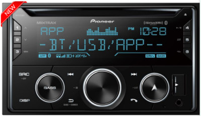 Pioneer FH-S722BS CD Receiver with Bluetooth, USB, Compatible with Alexa Voice