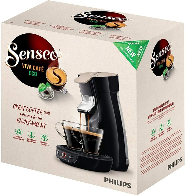 Senseo Viva Café Eco HD6562/35 1450W Kaffeepadmaschine