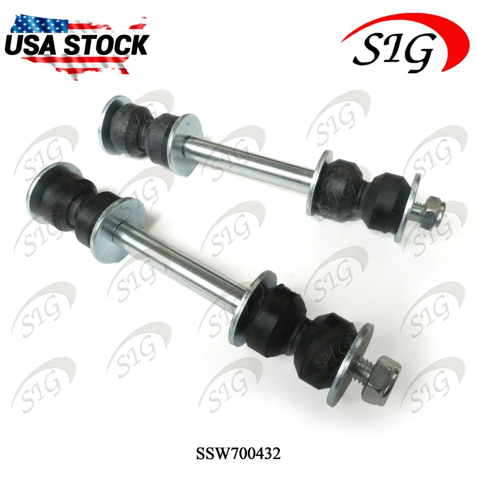 Front Stabilizer Sway Bar Links for Nissan Pickup 1995-1997 2Pc - Image 2 of 4