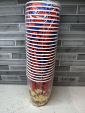 Popcorn Waxed Paper Containers for Party and Movie Night. 5 X4 . Lot of 25.