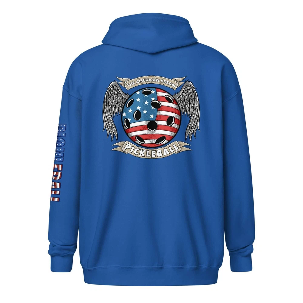 Pickleball Ultimate American Dream Series Unisex Heavy Blend Zip Hoodie