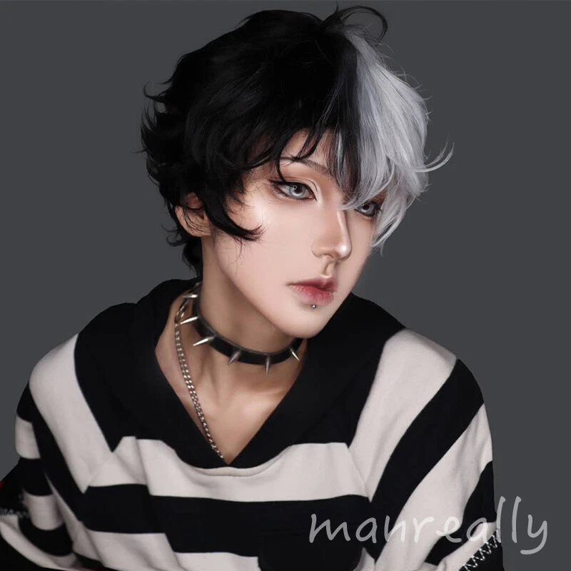 White hair 2024 to black