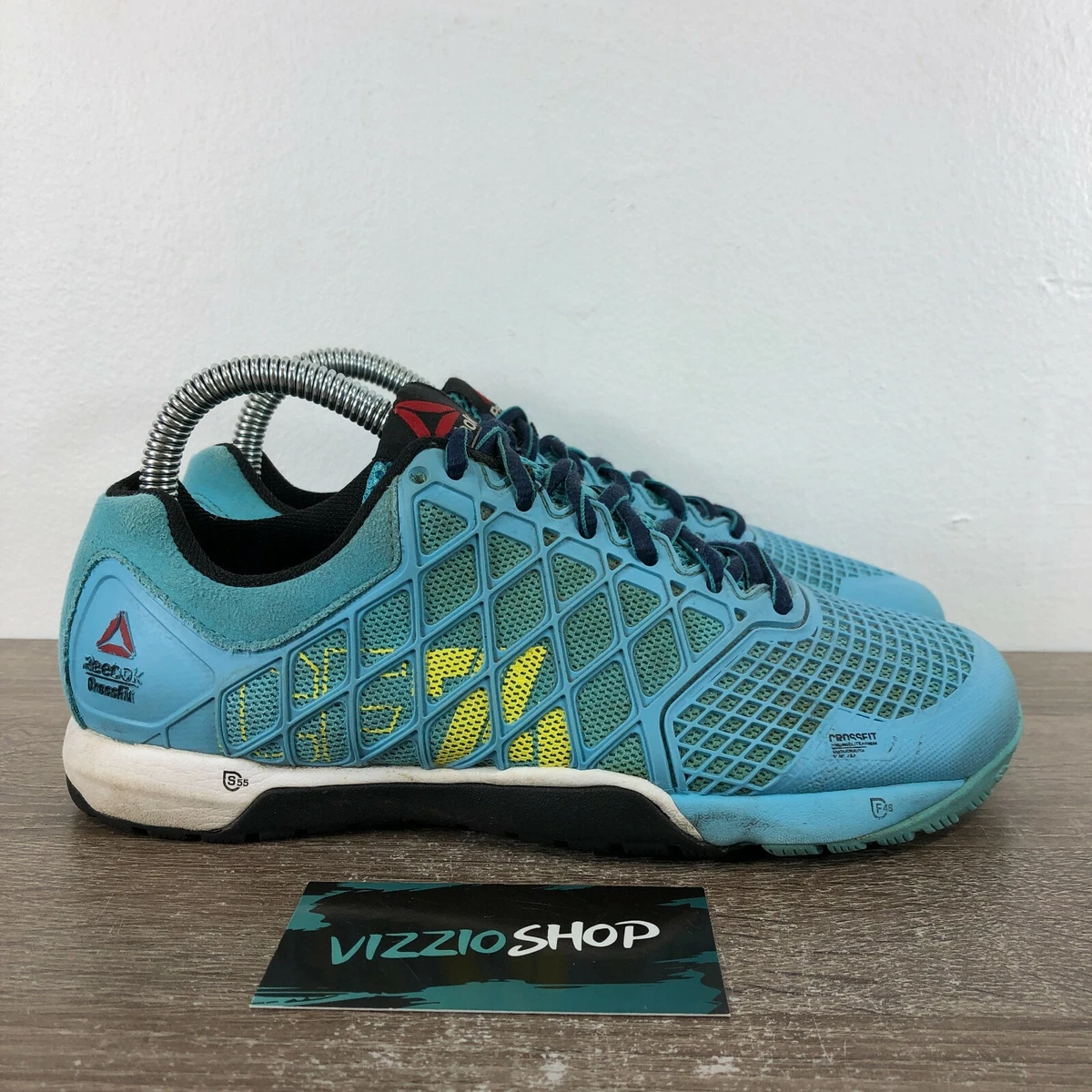 Reebok Crossfit Nano 4.0 Teal Cross Training Shoes Women&#039;s 6.5 M47674 | eBay