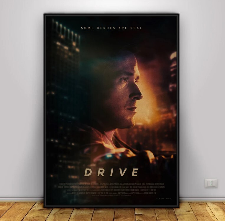 Drive Poster | Wall Art | Wall Prints | Home Decor | Kraft Paper Print 3