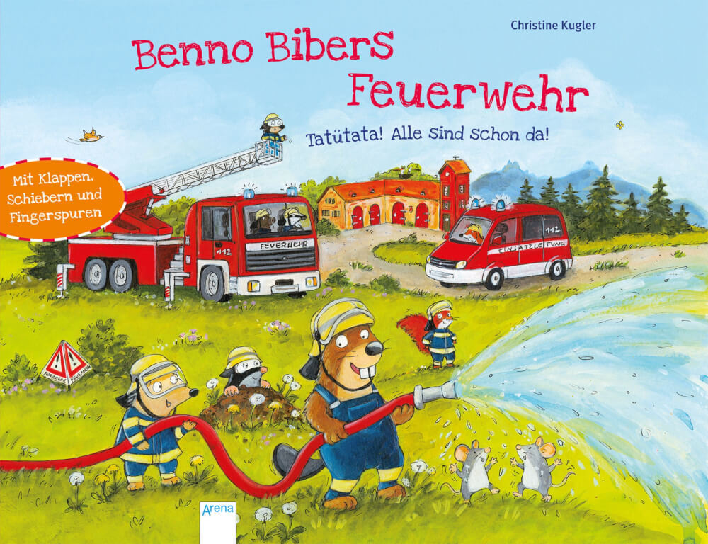 Arena - Tatütata Alle Sind Schon Da Pappbilderbuch, 12 Seiten, Ab 2-4
