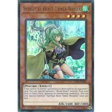 BLTR-EN070 Spiritual Beast Tamer Winda : Ultra Rare Card : 1st Edition YuGiOh